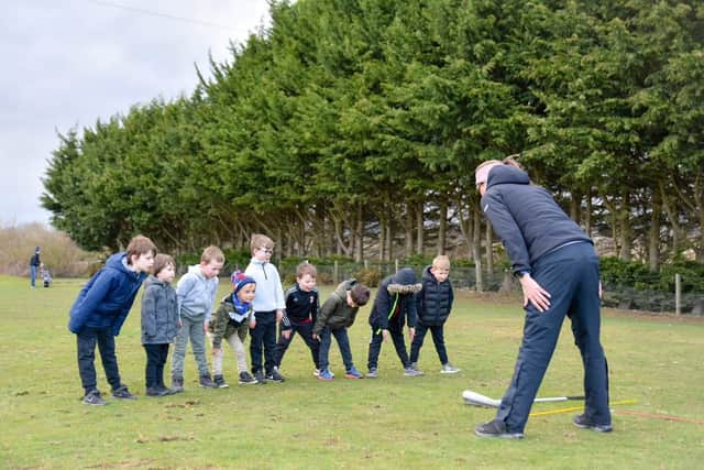 Karyn Dallas makes her coaching fun for young kids, having first started to work with juniors as an assistant professional at Gleneagles