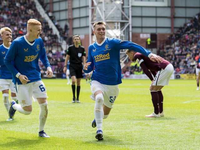 Took his goal very well on his debut.
