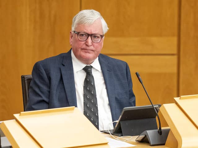 SNP's Fergus Ewing has called for an inquiry into the failed deposit return scheme (Picture by Jane Barlow/PA)