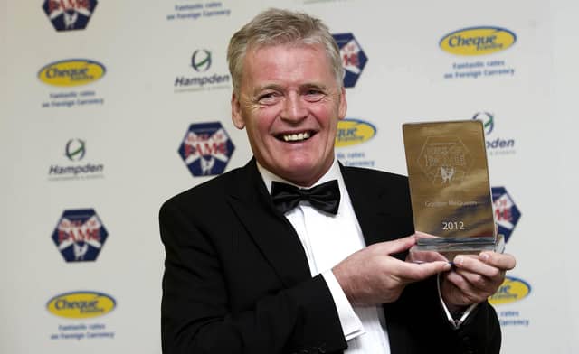 Gordon McQueen was inducted into the Scottish Football Hall of Fame in 2012. Picture: SNS