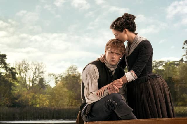Aidan discovers early Outlander on lockdown TV