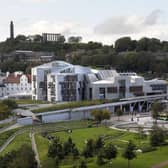 The Scottish Parliament building