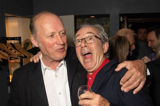 Ade Edmondson and Ben Elton pose after the We Will Rock You Gala Performance at The Coliseum theatre in London last year. Pic: Dave Hogan/Hogan Media