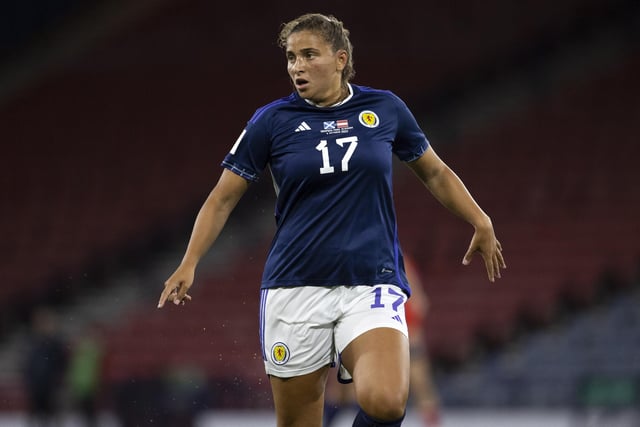 Brought on late as Scotland pushed for a leveller, but there was to be no repeat of her heroics from Thursday night.