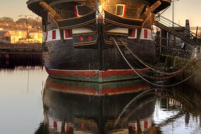 HMS Unicorn served as a training ship for the Wrens and Royal Navy Reservists in Dundee for more than 100 years.