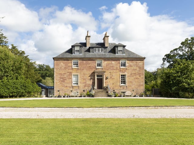 What is it? A B-listed five-bedroomed Georgian sandstone manor house set in an exceptional small estate, with a separate three-bedroom cottage.