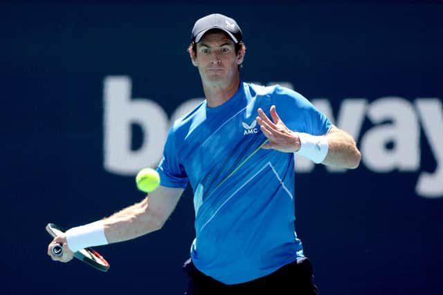 Andy Murray will compete in next week's Madrid Open after accepting a wildcard entry. (Photo by Matthew Stockman/Getty Images)