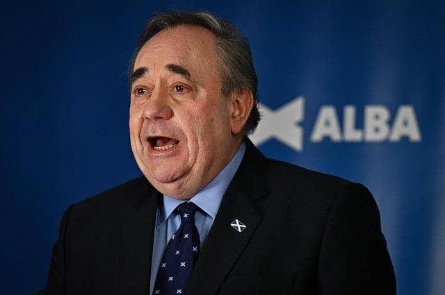 Former first minister Alex Salmond