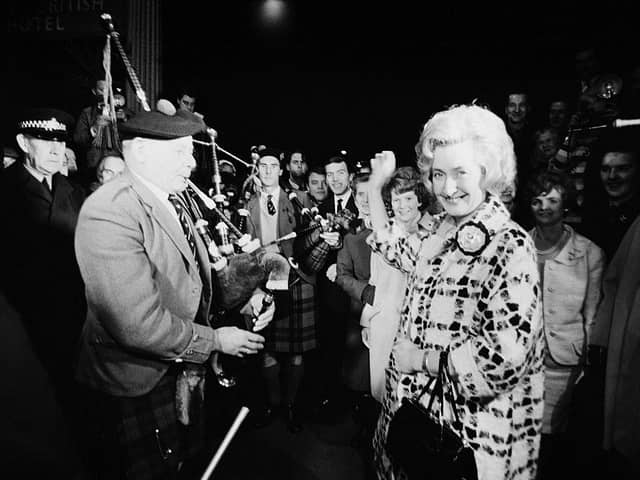 Reader says it's time to revive SNP legend Winnie Ewing's cry of 'Stop the World, Scotland wants to get on' (Picture: Terry Fincher/Daily Express/Hulton Archive/Getty Images)