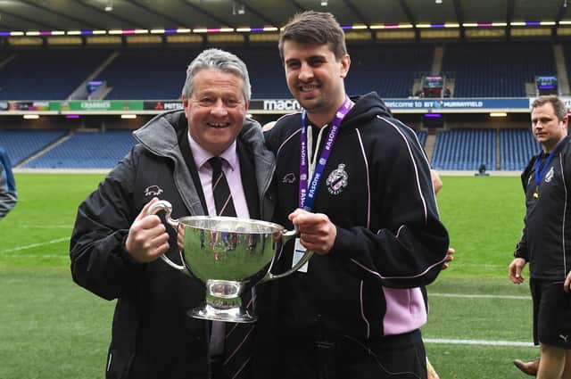 Peter Murchie enjoyed great success as coach of Ayr then had a spell in charge of the Ayrshire Bulls Super6 side.