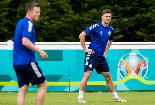 Kieran Tierney has been declared fit and available to face England. (Photo by Ross Parker / SNS Group)