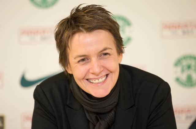 Leeann Dempster has officially left her role as chief executive of Hibs. Picture: SNS