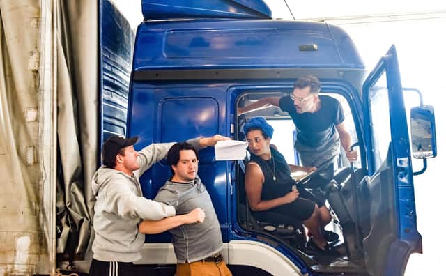Rehearsals for Scottish Opera's new production of Candide PIC: Julie Howden / Scottish Opera