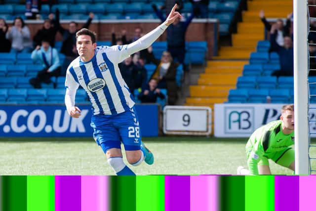Kilmarnock's Kyle Lafferty has been recalled to the Northern Ireland squad at the age of 34. (Photo by Sammy Turner / SNS Group)