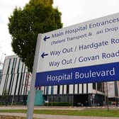 A view of Queen Elizabeth University Hospital as Scottish Health Secretary Michael Matheson attended the NHS Greater Glasgow and Clyde Annual Review, at the Teaching and Learning Centre of the Queen Elizabeth University Hospital, Glasgow.