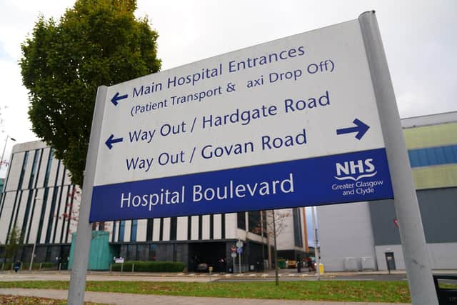 A view of Queen Elizabeth University Hospital as Scottish Health Secretary Michael Matheson attended the NHS Greater Glasgow and Clyde Annual Review, at the Teaching and Learning Centre of the Queen Elizabeth University Hospital, Glasgow.