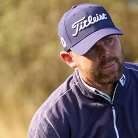 Liam Johnston was delighted with his score in the third round of the Duncan Taylor Black Bull Challenge in Bangalore after facing some adversity. Picture: Angel Martinez/Getty Images.