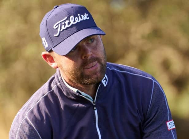 Liam Johnston was delighted with his score in the third round of the Duncan Taylor Black Bull Challenge in Bangalore after facing some adversity. Picture: Angel Martinez/Getty Images.