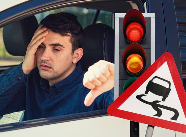The most common reasons for failing a driving test