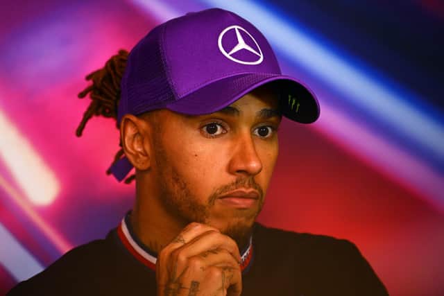 Seven-time Formula 1 champion Lewis Hamilton. (Photo by Clive Mason/Getty Images)