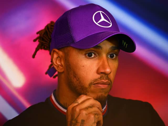 Seven-time Formula 1 champion Lewis Hamilton. (Photo by Clive Mason/Getty Images)