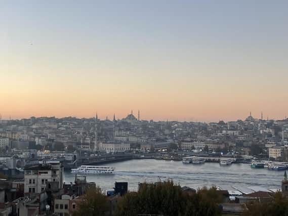 The stunning Istanbul skyline across The Bosphorus. Pic: J Christie