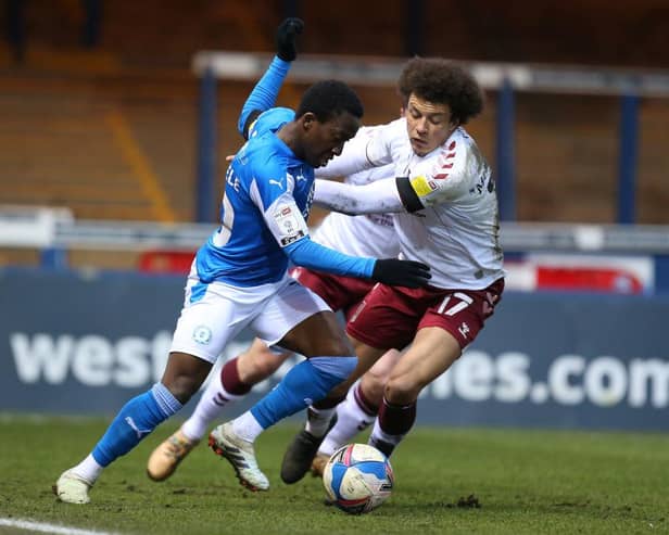 Siriki Dembele of Peterborough United. (Photo by Pete Norton/Getty Images)