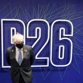 The COP26 summit was the most polluting event of its kind, with emissions 30 per cent higher than first forecast. Picture: Phil Noble/AFP/Getty