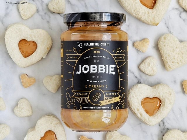 The news of this peanut butter 'spread' like wildfire after it was announced with newspapers reporting that "Jobbie makes every morning better". It is a Malysian brand that went viral a few years ago due to its name, Jobbie, which combines the names of Joseph Goh and Debbi Ching - the product's creators. The vegan-friendly peanut butter is available in both creamy and chunky versions.