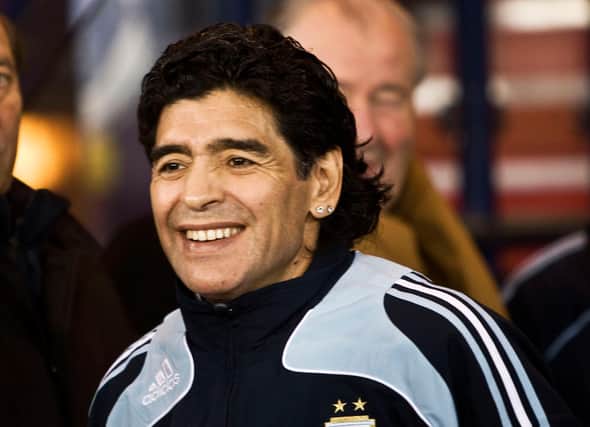Diego Maradona: Adored in Argentina, immortal in Italy, special in Scotland