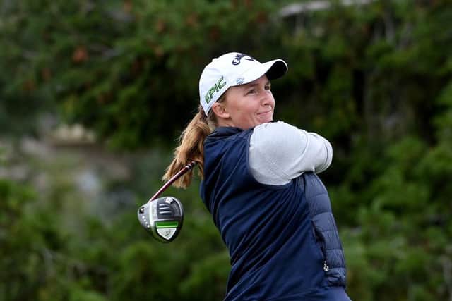 Gemma Dryburgh is sitting just outside the top 10 at the halfway stage in the LPGA Q-Series in Mobile, Alabama. Picture: Steve Dykes/Getty Images.