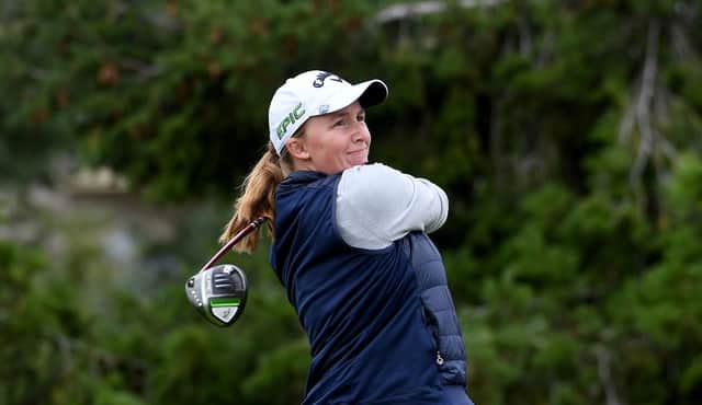 Gemma Dryburgh is sitting just outside the top 10 at the halfway stage in the LPGA Q-Series in Mobile, Alabama. Picture: Steve Dykes/Getty Images.