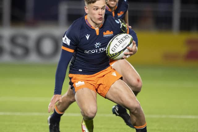 Edinburgh's Darcy Graham has thrived on the 3G surface at the DAM Health Stadium but it's back to grass this weekend. (Photo by Paul Devlin / SNS Group)