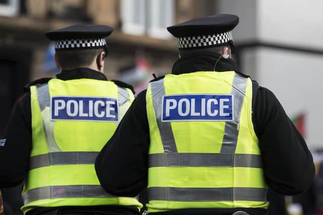 Police are looking to speak to a man and a woman who were involved in an altercation in Forfar.