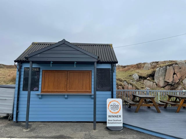 The winner was The Creel Sea Food Bar on the Isle of MullHighly Commended went to Cornerstone Restaurant in Mallaig
