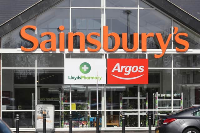 The grocery giant also owns the Argos business with many stores now located within the supermarkets.