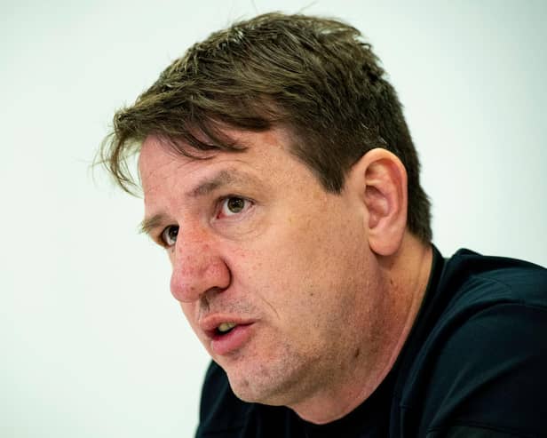 Daniel Stendel's Hearts contract became invalid after the club were relegated from the Premiership.
