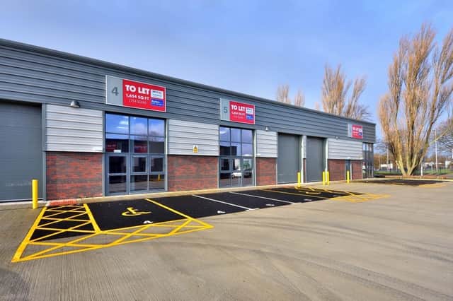 The new Grangemouth development has secured eight lettings in less than six months.
