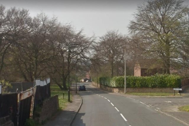 Quarry Hill Road, Wath Upon Dearne, is on the list.