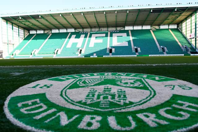 Hibs will host Hearts in the Edinburgh derby at Easter Road on Saturday, April 15. (Photo by Paul Devlin / SNS Group)