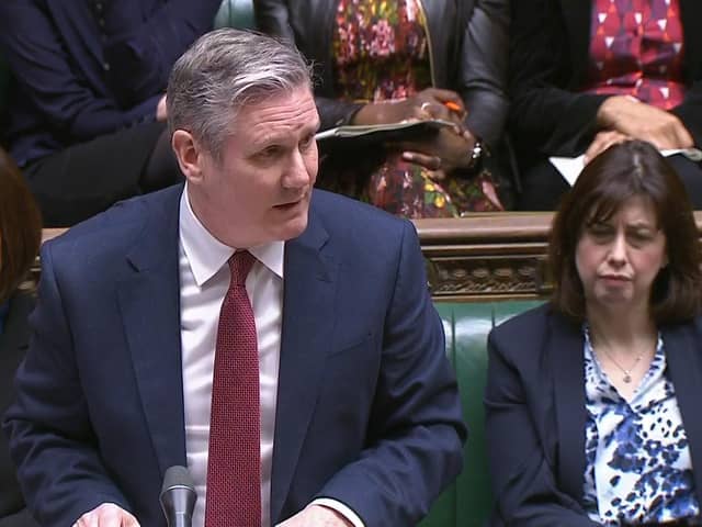 Sir Keir Starmer admitted to 'urging' Speaker Sir Lindsay Hoyle to widen the debate, glossing over the many connotations of 'urged'