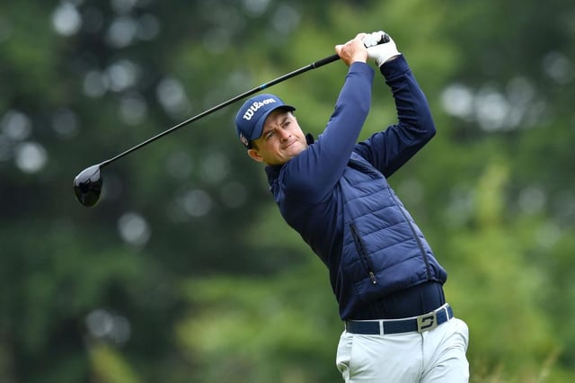 David Law in action during the second round of the abrdn Scottish Open at The Renaissance Club. Picture: Mark Runnacles/Getty Images.
