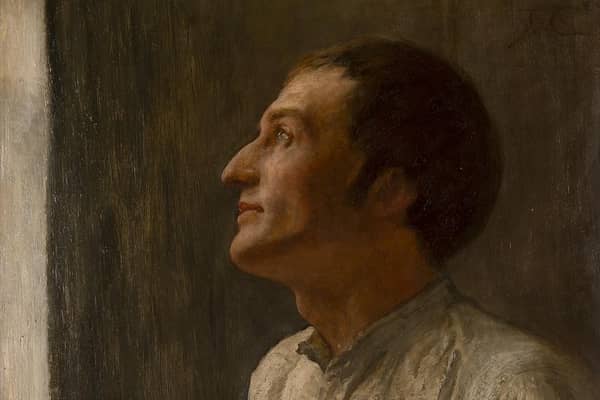 A painting of Robert Tannahill, the Paisley-born weaver and poet', by James Elder Christie. Image: Paisley Museum/Renfrewshire Council