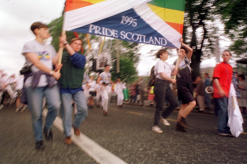 The march took place in Edinburgh in June 1995.
