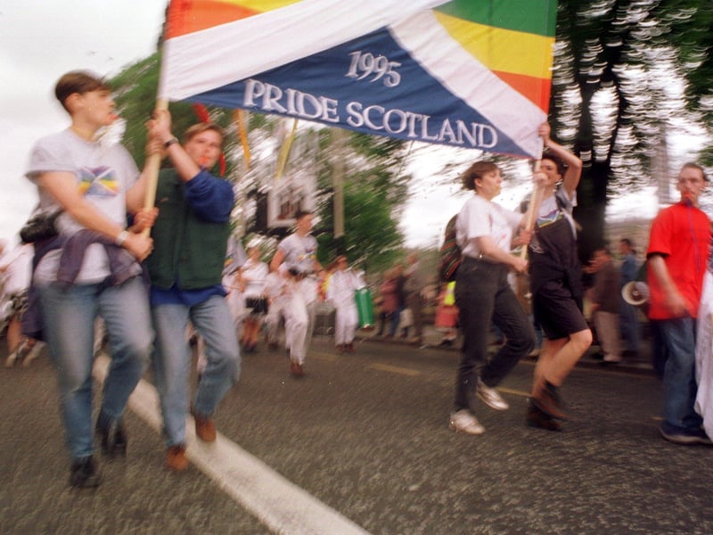 The march took place in Edinburgh in June 1995.