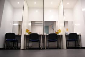 The UK's first drug consumption room in Glasgow will enable users to take their own illegal drugs under medical supervision (Picture: Andy Buchanan/AFP via Getty Images)