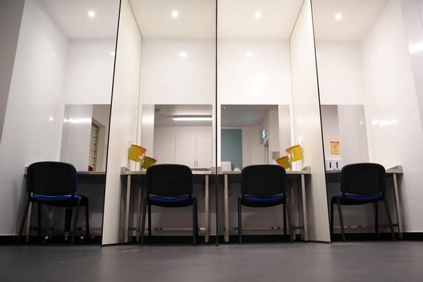 The UK's first drug consumption room in Glasgow will enable users to take their own illegal drugs under medical supervision (Picture: Andy Buchanan/AFP via Getty Images)