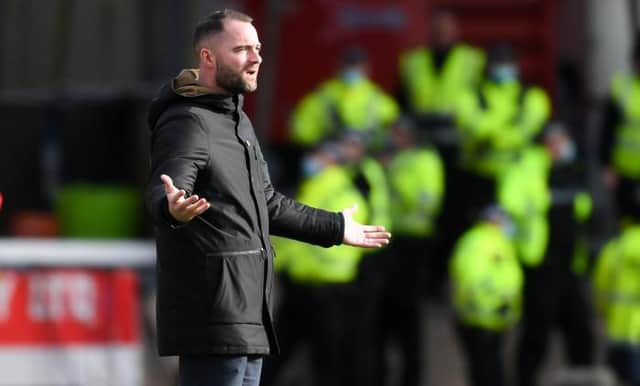 Dundee manager James McPake saw his team lose 3-0 to Rangers at Ibrox on Saturday. (Photo by Ross MacDonald / SNS Group)