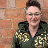 Ellis Beardsmore (they/them), trainee psychotherapist and co-founder of Pride Outside