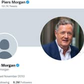 Piers Morgan had his Twitter account hacked